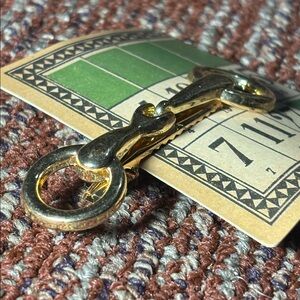 KB snaffle bit tie bar equestrian style menswear accessory tie clip
